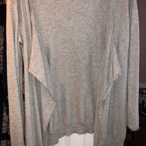 Grey cardigan